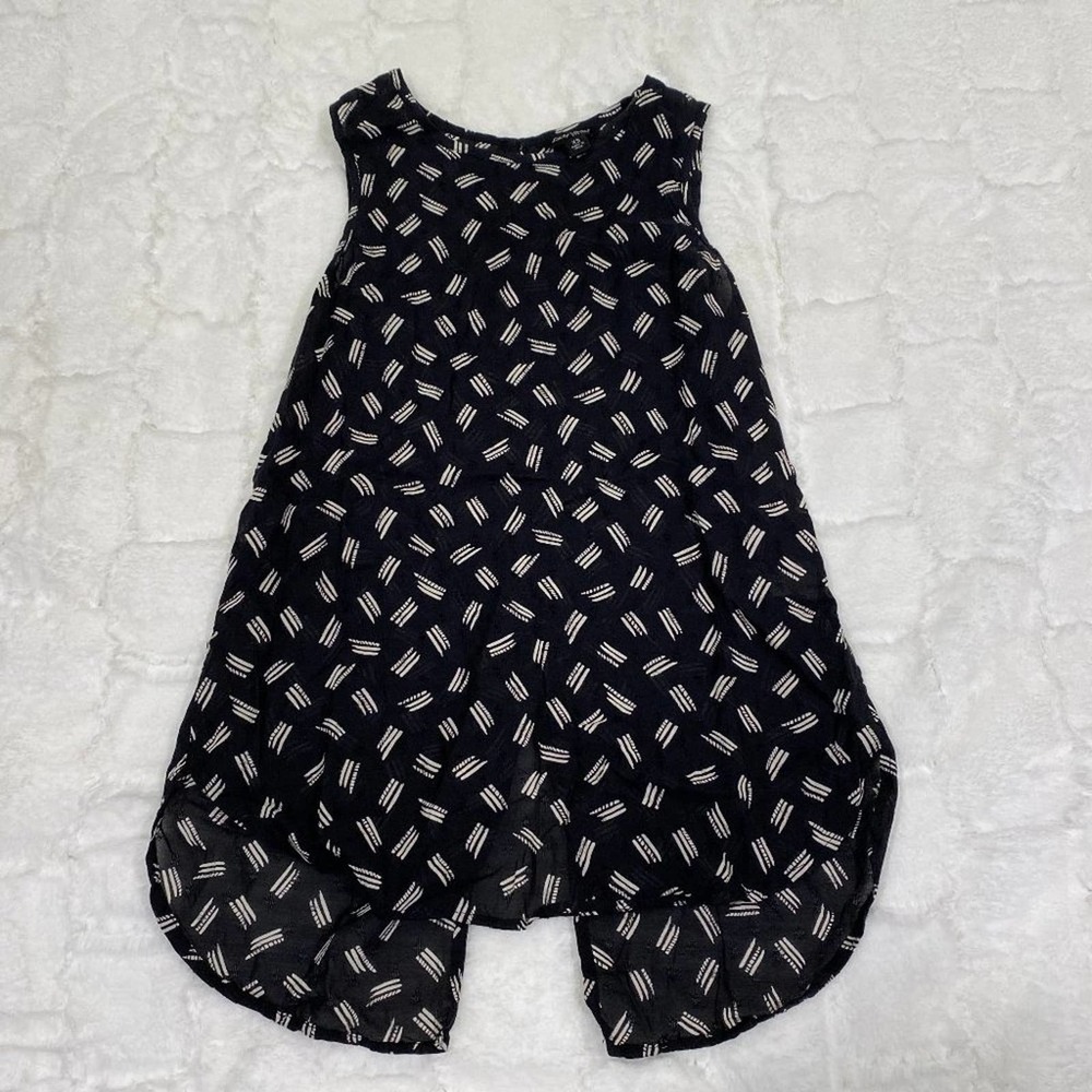 Lucky Brand Black Sleeveless Blouse XS